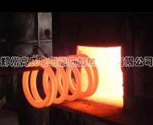 中頻感應淬火設(shè)備對彈簧進行加熱熱處理