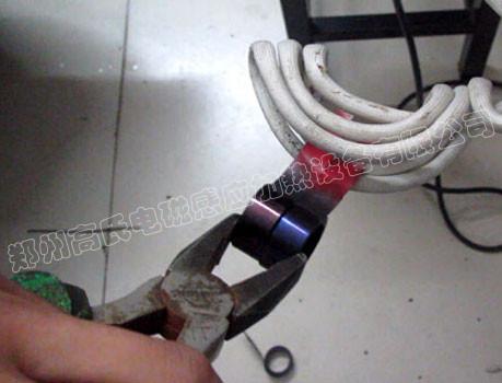 超音頻淬火設(shè)備對卷尺進(jìn)行退火熱處理